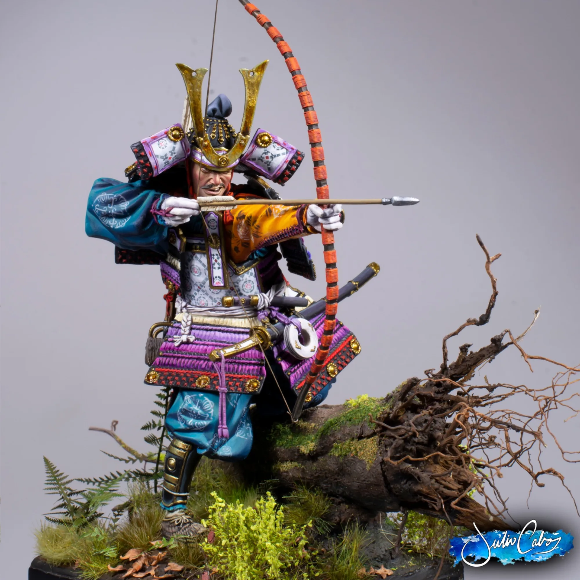 Miniatura pintada por Julio Cabos